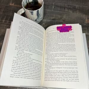 Hot Girls Read Books Magnetic Bookmark